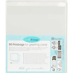 Craft & Design Opbergzakjes Voor Wenskaarten