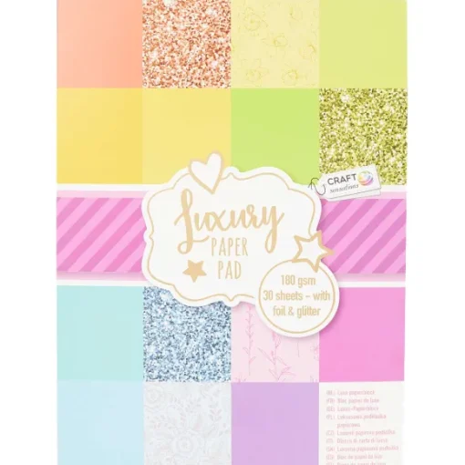 Craft Sensations Luxe Papierblok