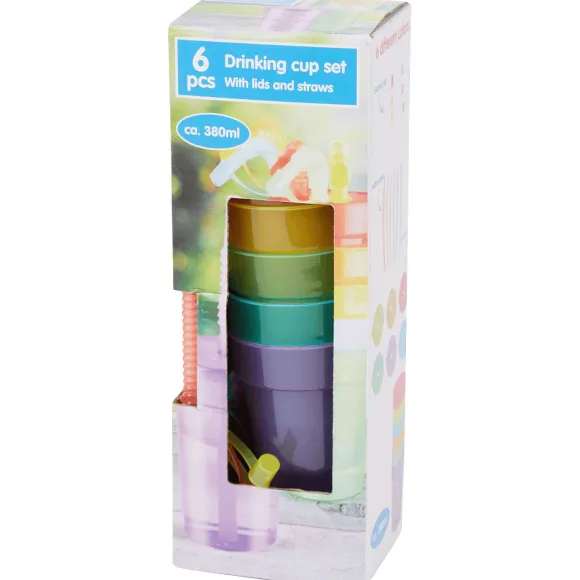 Drinkbekers Met Rietjes