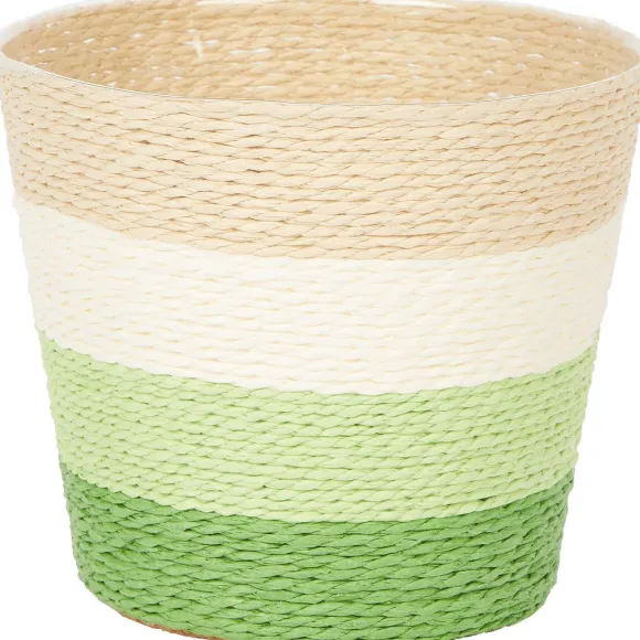 Home Accents Bloemenmand Met Strepen