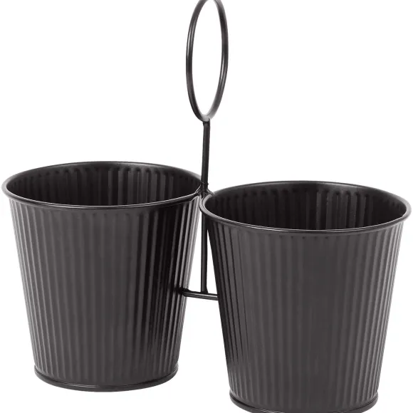 Home Accents Duo Bloempot In Houder