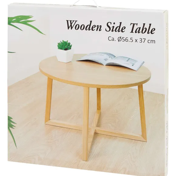 Ronde Bijzettafel