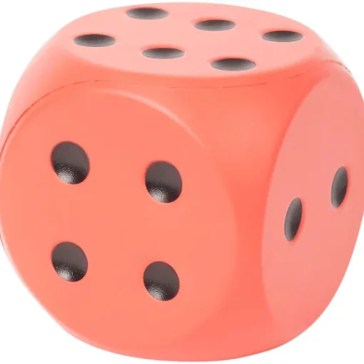 Schuimrubberen Dobbelsteen