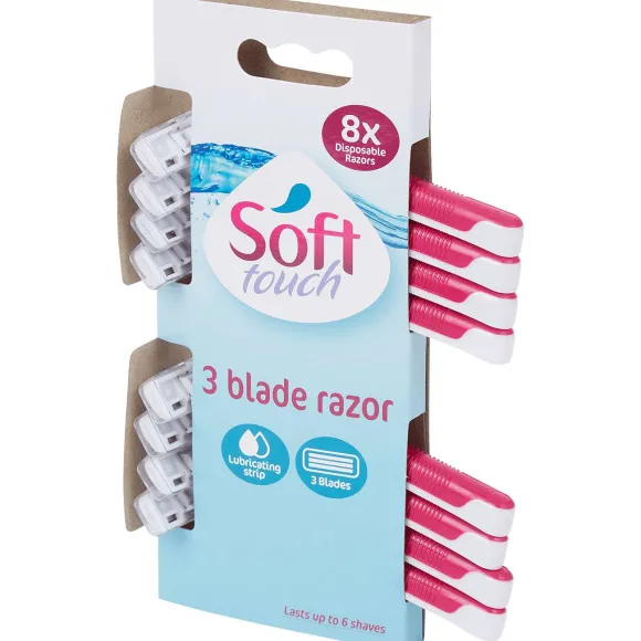 Soft Touch Wegwerpscheermesjes
